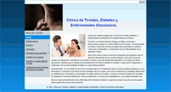 Desktop Screenshot of enfermedades-tiroideas.com