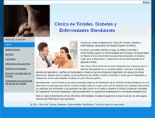 Tablet Screenshot of enfermedades-tiroideas.com